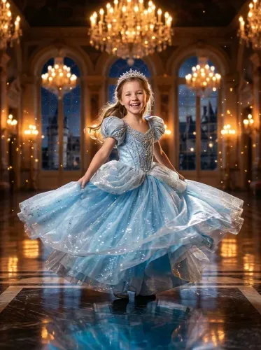 Fairytale Ball Gown Princess Portrait
